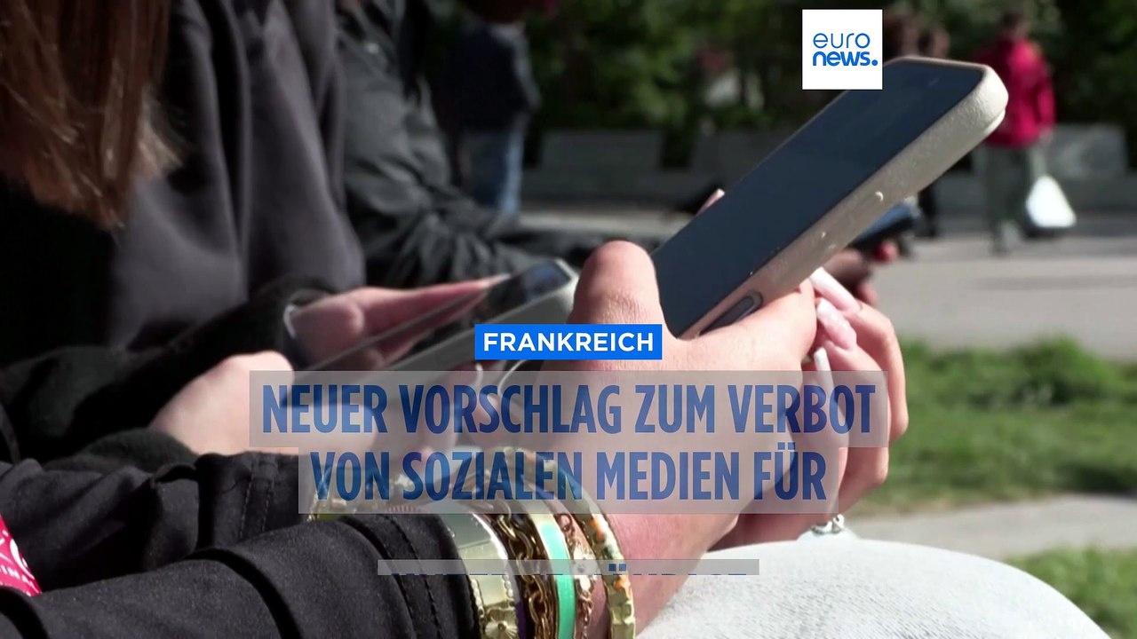 Frankreich: macron will verbot von sozialen netzwerken für kinder