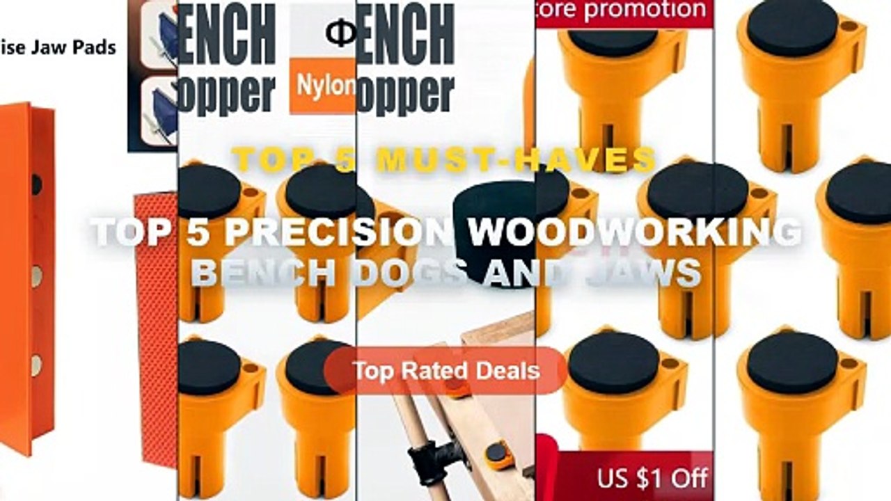 Cheap & Best Top 5 Precision Woodworking Bench Dogs And Jaws Unboxing ...