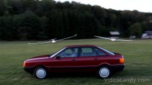 Audi 80 in Aktion