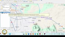 Proyección de capas del archivo conabio en el lienzo de Qgis (orden de capas)