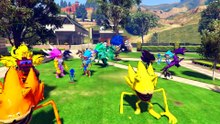 ENTRANDO en LA ESCUELA de TODAS LAS TRANSFORMACIONES de SHIN SONIC en GTA 5 !!