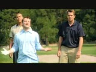 Darth Vader plays golf