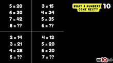 #OnlyForSmartPeople ✋️😏 What 4 Numbers Come Next? 🔢