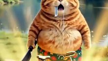 Cat and golden bicycle 🚲