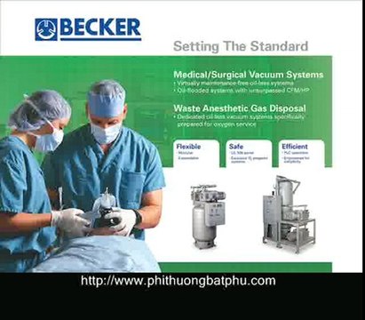 Bơm hút chân không Becker, hotline: 0986327348 bán bơm hút chân không