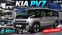 Kia PV7: 800-Volt-Technik, 200 kW und 420 Nm im Überblick