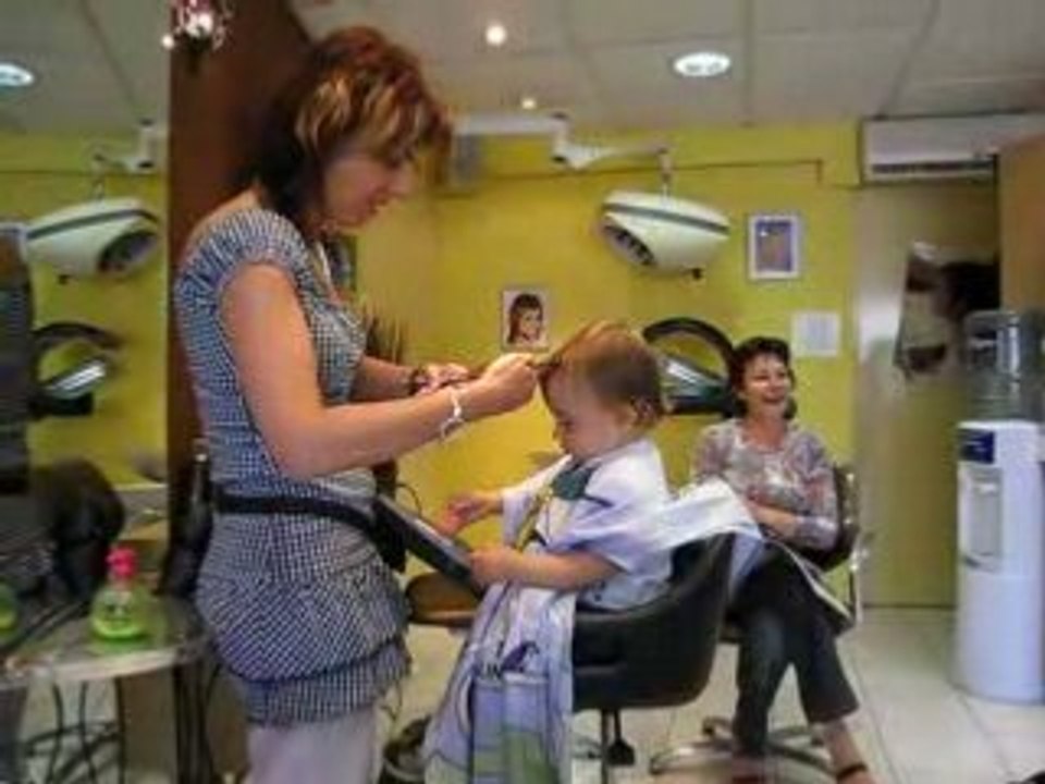 chez le coiffeur