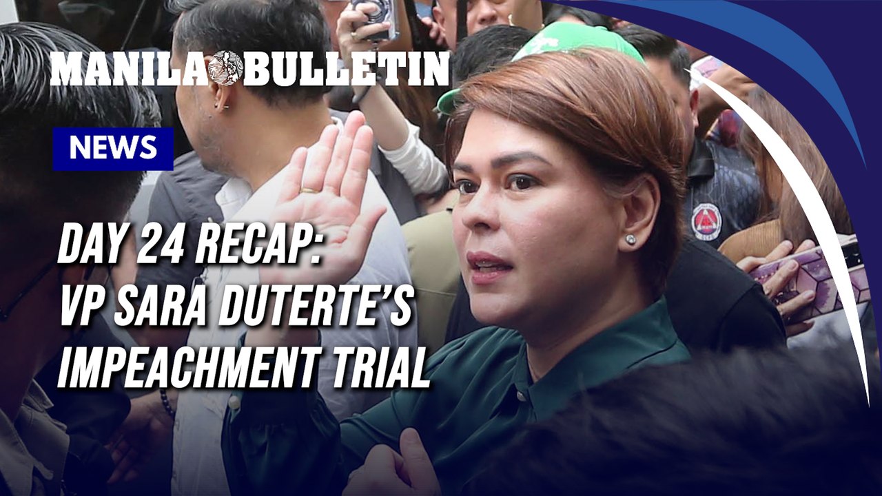 VP Sara Duterte Trial Day 25: Ombudsman OIC Karen Batu testifies on VP Sara’s net worth, SALNs