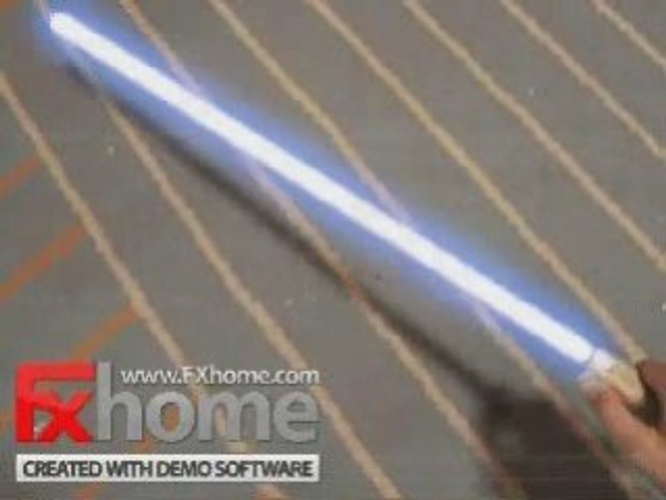 Test sabre laser