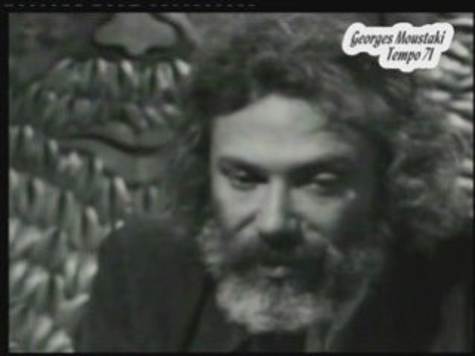 Georges Moustaki_Tempo (Video Interview Tv 1971)