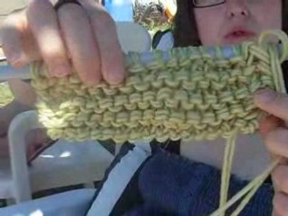 22.07.08-leçon de tricot en direct de Plouhinec