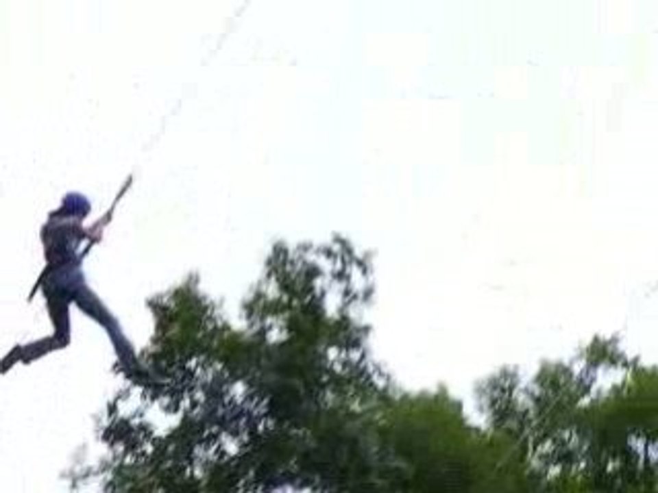 ESTI VAL - Camp 15-17 2008 - Accrobranches - Tyrolienne 2