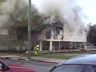 Incendie a Mackay Australie juin 2006