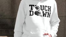 Stylish Football Fan hoodie