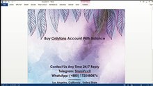 3. Easy Strategies to Buy!` OnlyFans Account with Balance Online