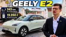 2026 Geely E2: Bis 345 km Reichweite und überraschend viel Platz
