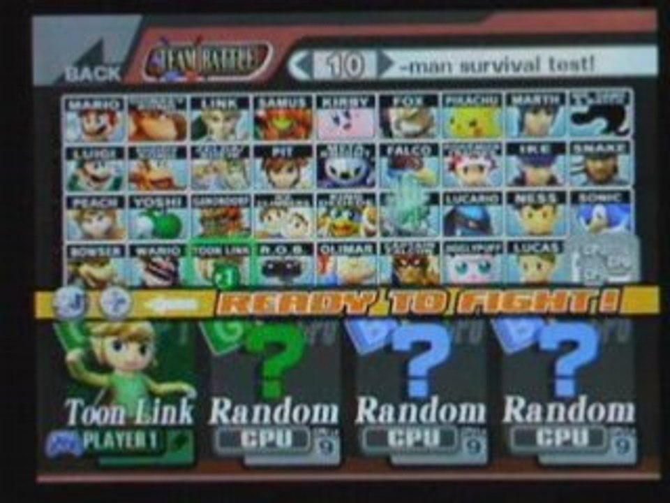 Super Smash Bros. Brawl - Royaume Champiternel niveau 1