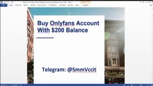 8.D Top Sites for Buying! OnlyFans Accounts With Available Balance in 2027
