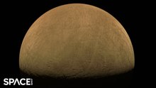Jupiter's Moon Europa Captured By Juno Spacecraft In Close Flyby
