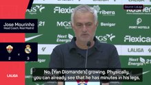 Mourinho delighted with 'improving' Diomande in Elche win