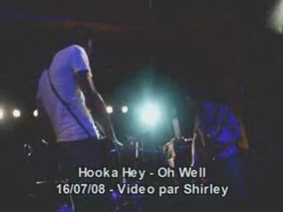 Hooka hey oh well live fleche dor sentenza