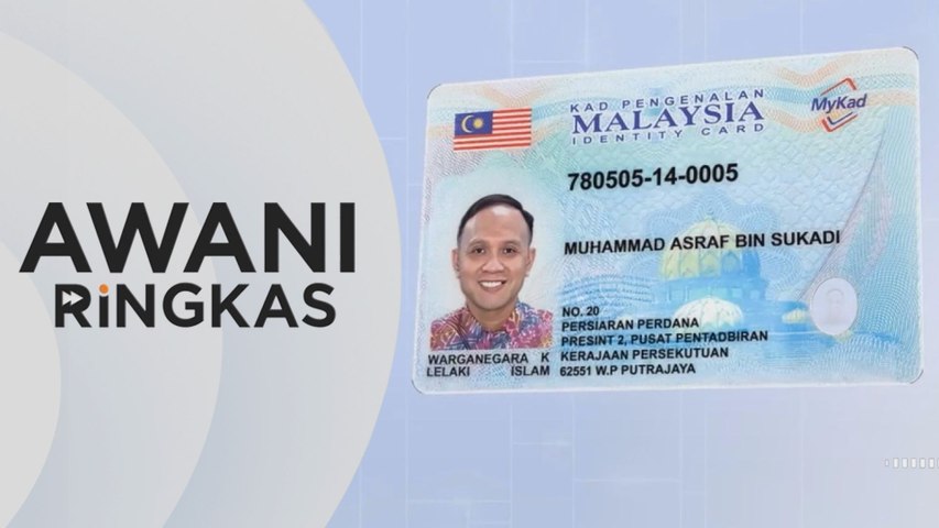 AWANI Ringkas: Pengeluaran MyKad generasi baharu bermula 17 September