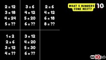 #OnlyForSmartPeople ✋️😏 What 5 Numbers Come Next? 🔢