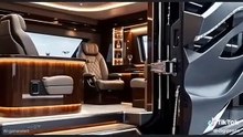A look inside the Magical Luxury Bugatti Motorhome Mansion with hydraulics and doors that retract