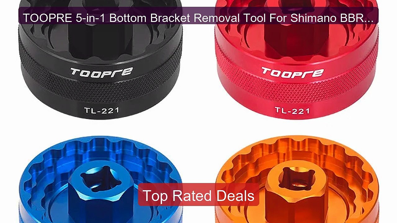 TOOPRE 5-in-1 Bottom Bracket Removal Tool For Shimano BBR-60/FSA-3 ...