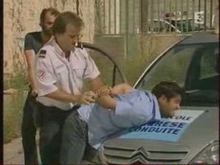 Une arrestation mouvementée