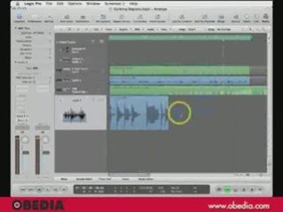 Using the Marquee Tool in Logic