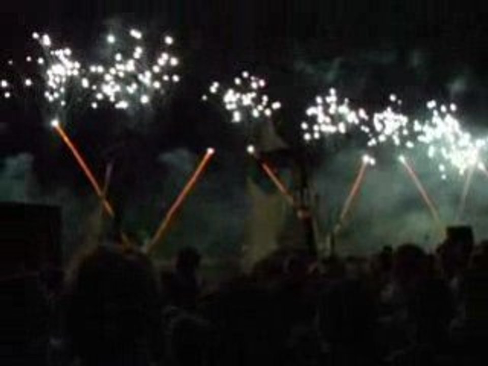 Feux d'artifice 2008 Caravane de Loire Orleans