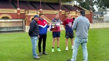 2026 BFNL grand final preview photo shoot at QEO.