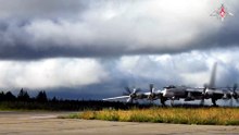 ロシアのTu-95MS爆撃機、Kh-101ミサイルを搭載してノルウェー付近を飛行