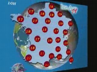 Meteo du Samedi 2 Aout 2008
