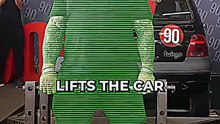 Others lifting cars VS The craziest lift
