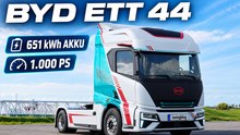 2027 BYD ETT 44 Elektro-Sattelzugmaschine: Laden mit über 1,5 MW