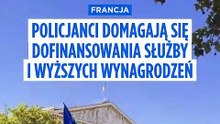 Protest policji we Francji: wśród postulatów płace, kadry, sprzęt