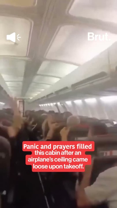 Panic and prayers filled this airplane’s cabin after takeoff