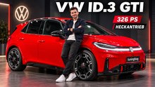 2027 VW ID.3 GTI: Neuer Look, echte Tasten und bis zu 601 km WLTP-Reichweite