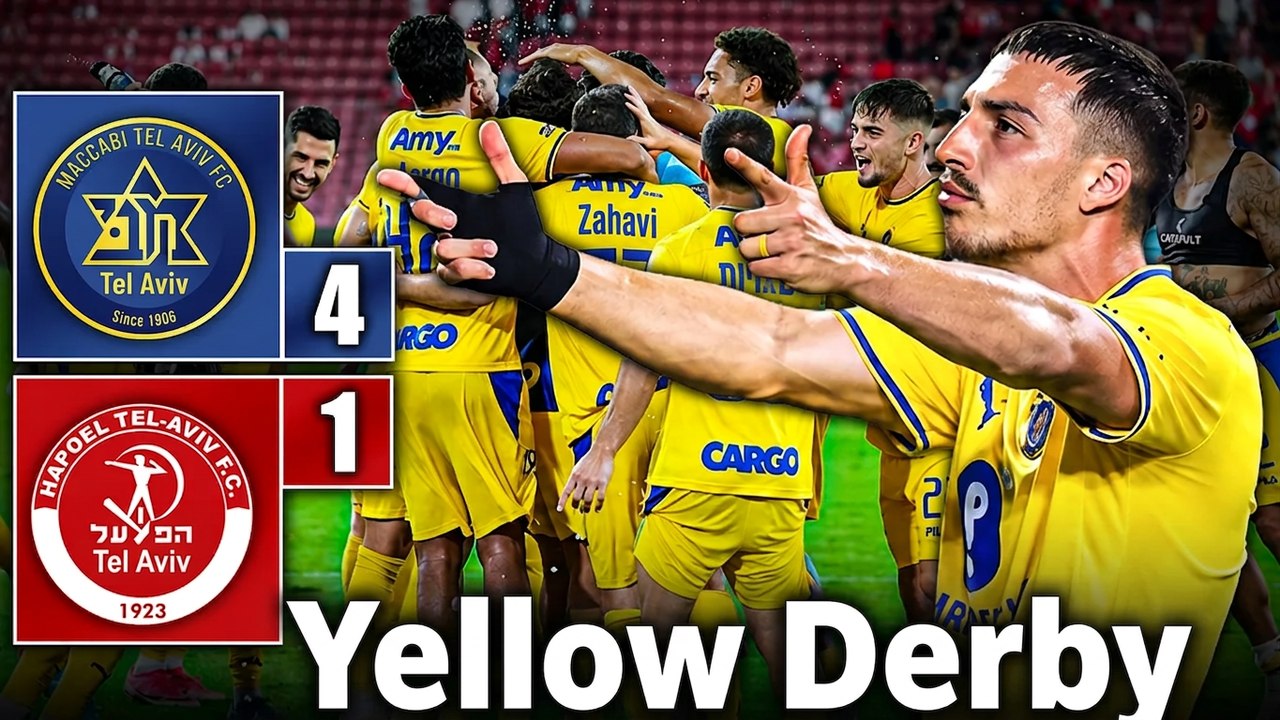 Maccabi Tel Aviv Dominates with Perfect Start Against Hapoel Tel Aviv