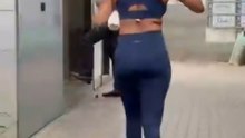 Malika Arora dans un look de gym élégant
