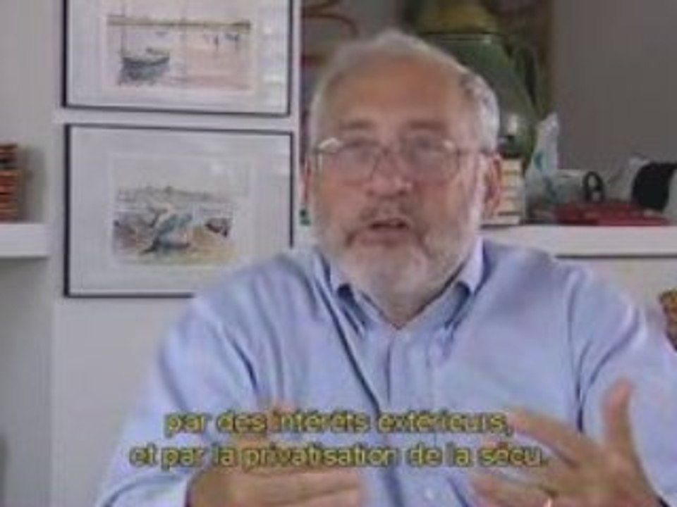 Joseph Stiglizt - 1.05 la sécurité sociale