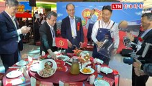 桃機管制區首「辦桌」！陳世凱、陳彥伯穿圍裙親自上菜