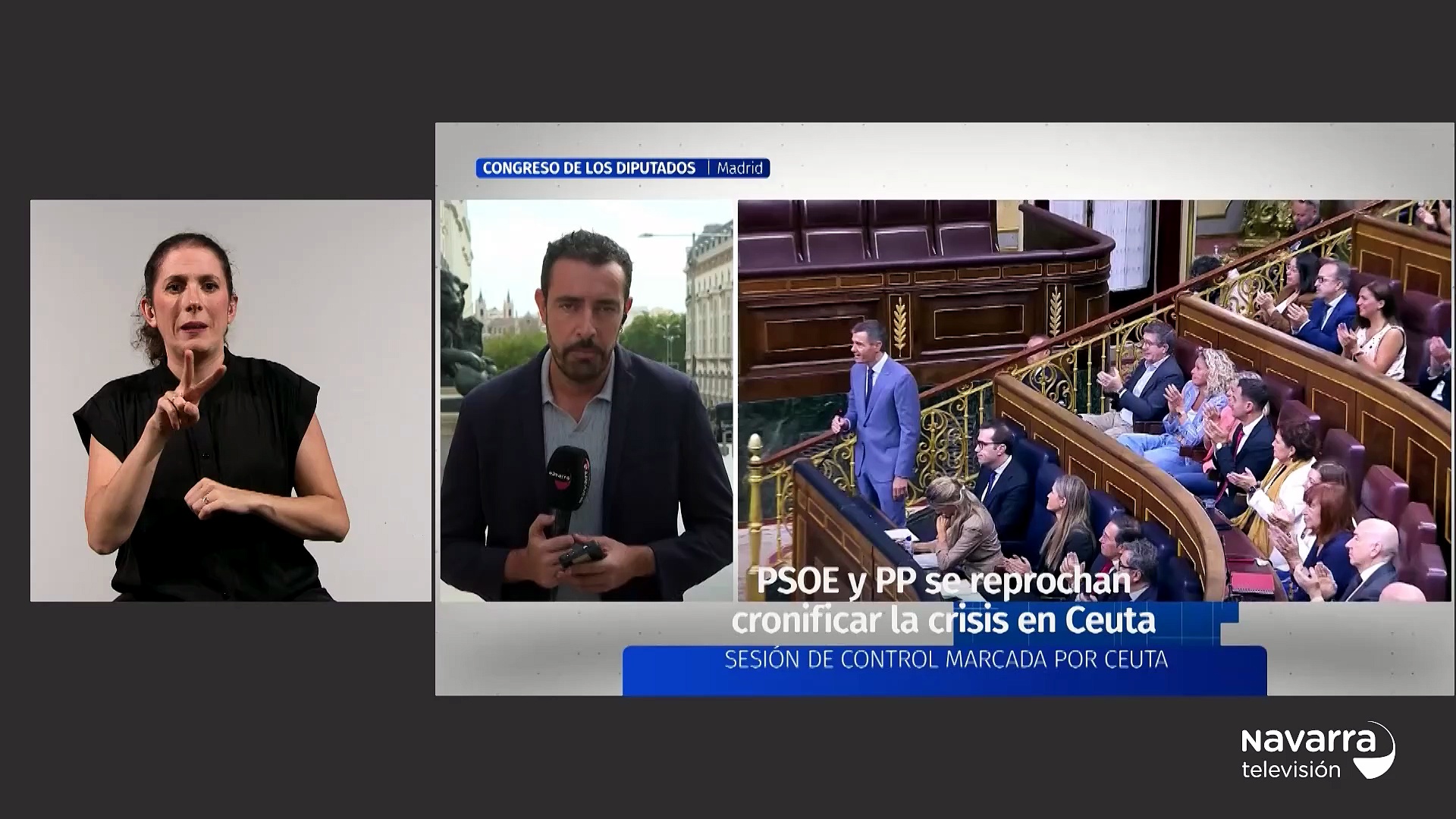 Noticias de Navarra 14.30h 16/09/2026 Lengua de Signos