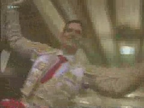 Bilbao 23 de agosto de 2002. El Juli corta tres orejas