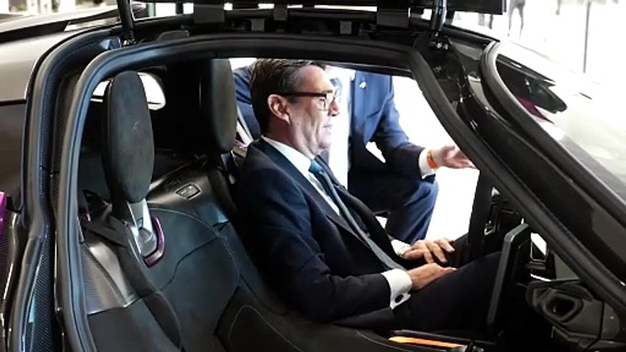 PM tours McLaren Technology Centre