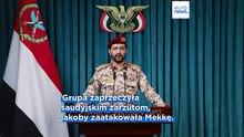 Huti z Jemenu twierdzą, że zestrzelili saudyjski myśliwiec, zaprzeczają atakowi na Mekkę