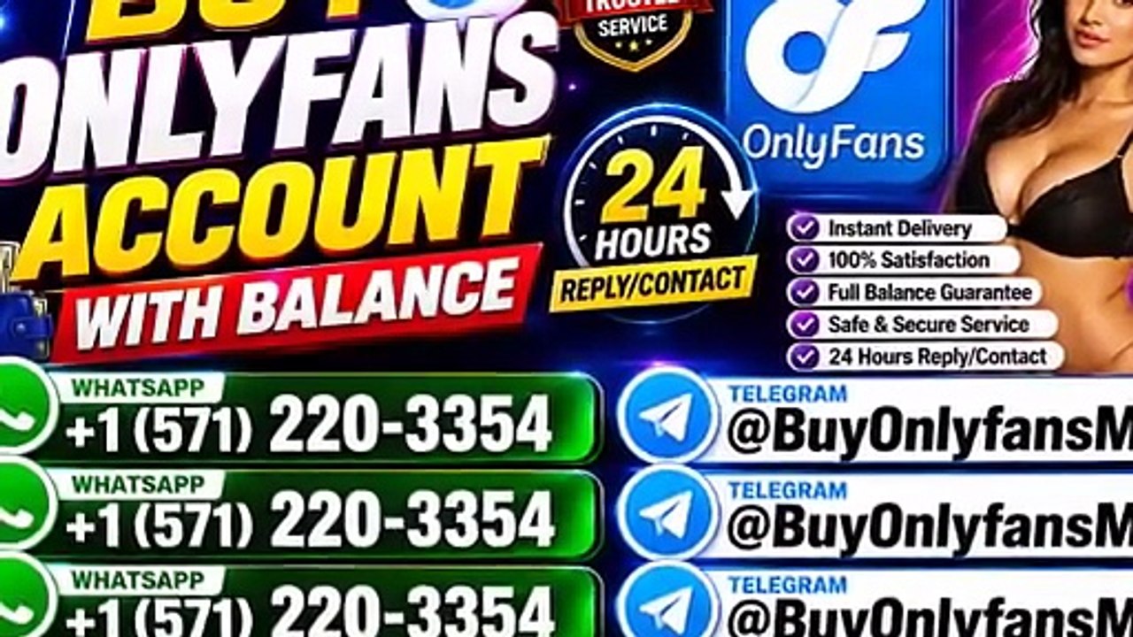 Where To Purchase Onlyfans Account With Balance$100/$1000 Available