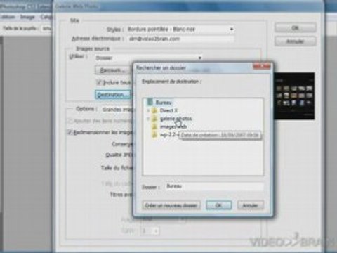 Photoshop CS3 : Créer des galeries de photos pour le Web
